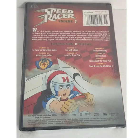 Speed Racer Volume 5 DVD Sealed - Picture 2 of 3